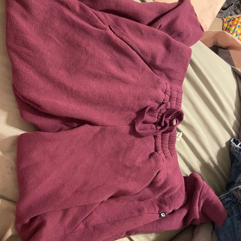 Maroon Fabletics Sweatpants